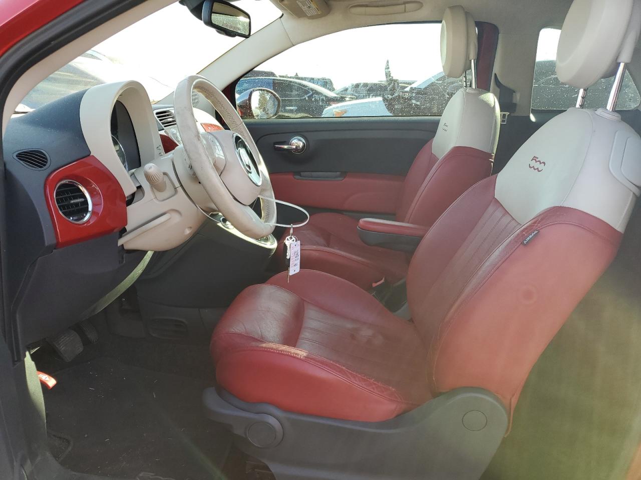 2012 Fiat 500 VIN 3C3CFFER7CT164931 Copart auction photo, all over damage thumbnail 7