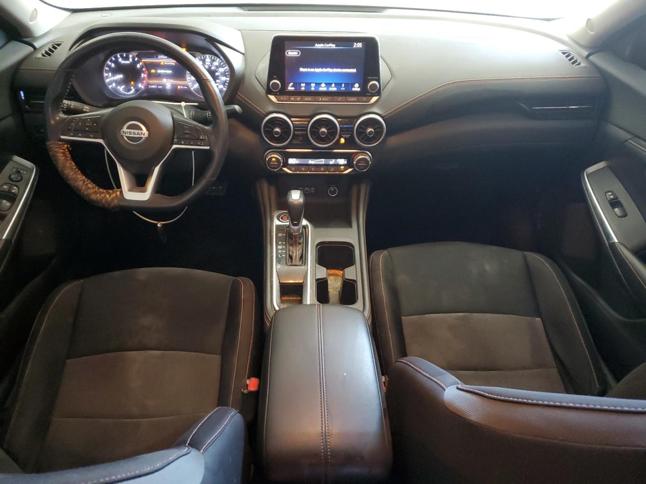 2021 Nissan Sentra VIN 3N1AB8DV7MY235089 Copart auction photo, rear end / minor dent/scratches damage thumbnail 8
