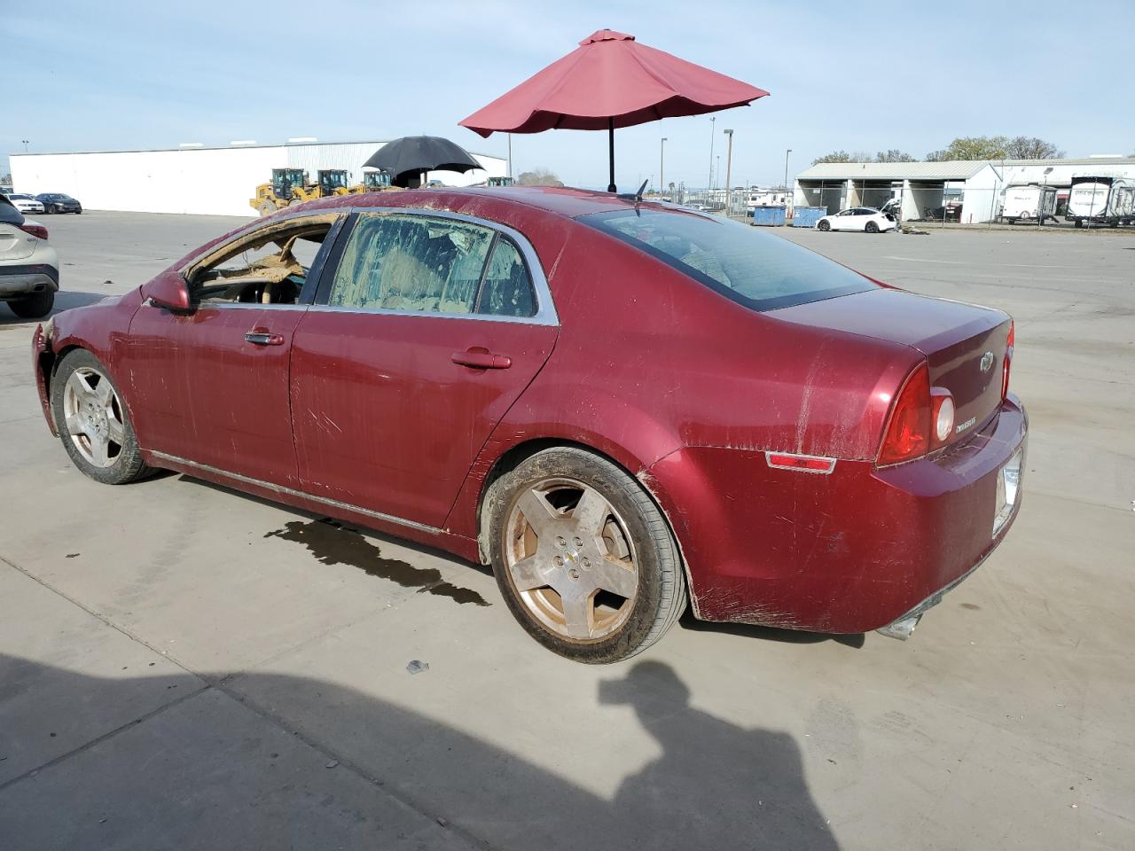 2010 Chevrolet Malibu VIN 1G1ZD5E77AF198596 Copart auction photo, vandalism / water/flood damage thumbnail 2