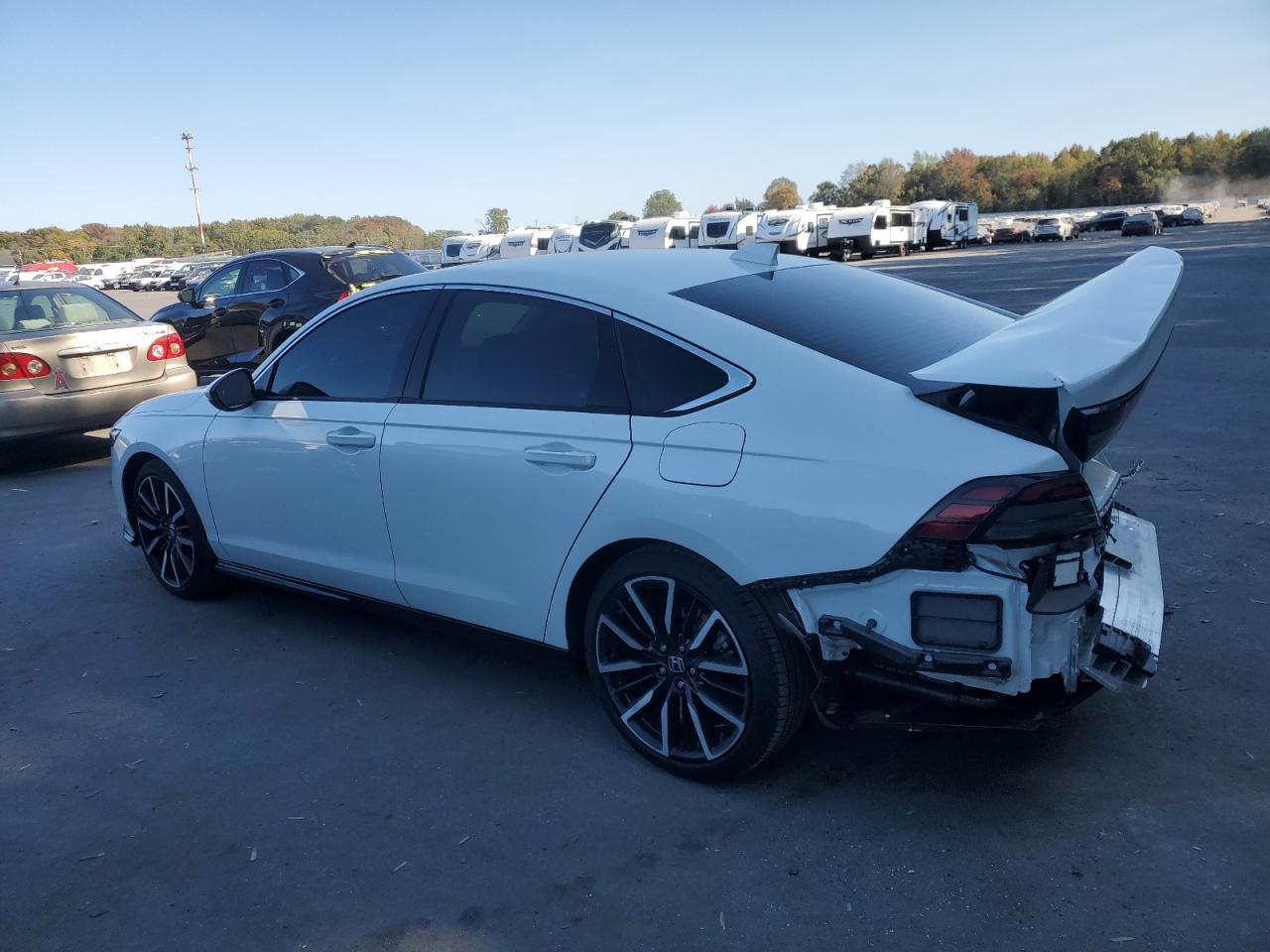 2023 Honda Accord VIN 1HGCY2F87PA009668 Copart auction photo, rear end damage thumbnail 2