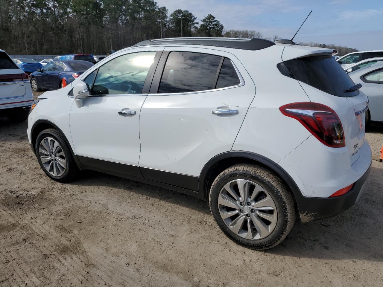 2018 Buick Encore VIN KL4CJASB2JB566692 Copart auction photo, front end damage thumbnail 2
