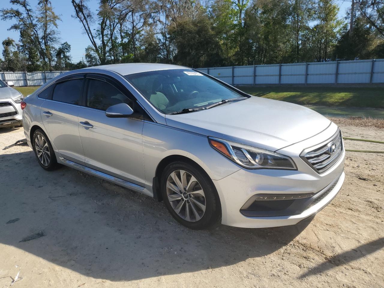 2017 Hyundai Sonata VIN 5NPE34AF5HH554169 Copart auction photo, rear end / minor dent/scratches damage thumbnail 4