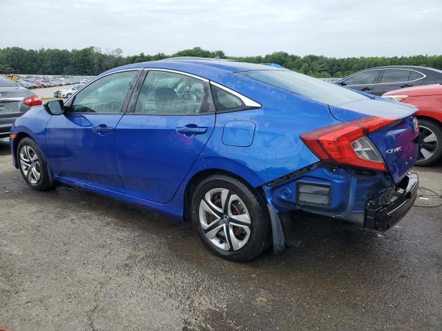2016 Honda Civic VIN 19XFC2F57GE010851 Copart auction photo, rear end / side damage thumbnail 2