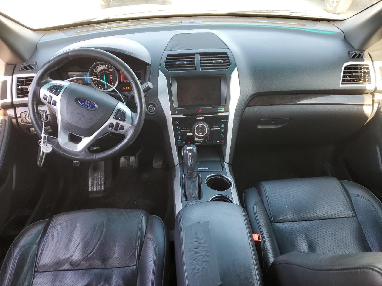 2014 Ford Explorer VIN 1FM5K8F80EGA52220 Copart auction photo, side damage thumbnail 8