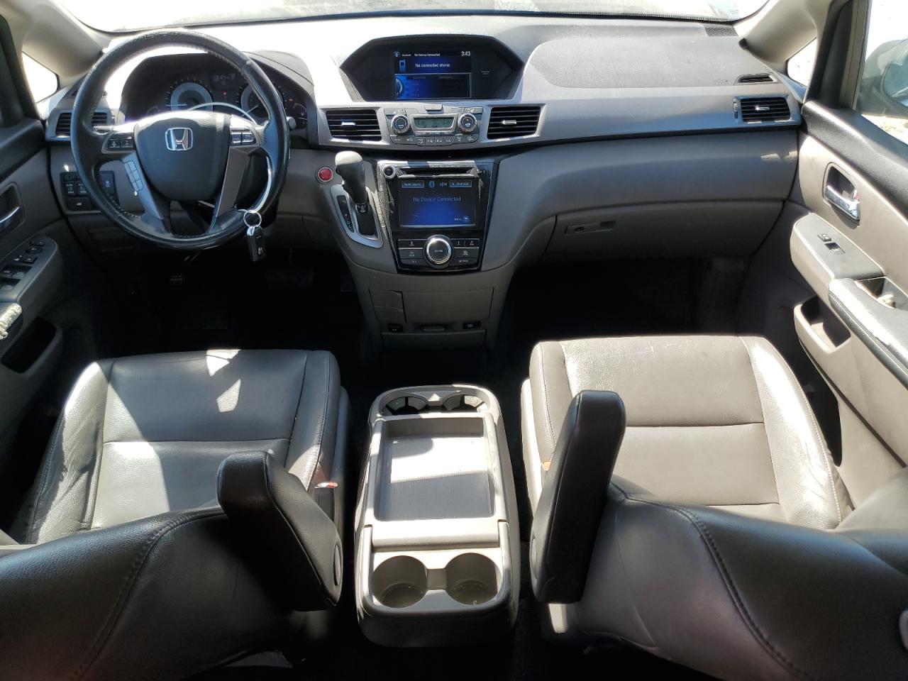 2014 Honda Odyssey VIN 5FNRL5H67EB088090 Copart auction photo, rear end / minor dent/scratches damage thumbnail 8