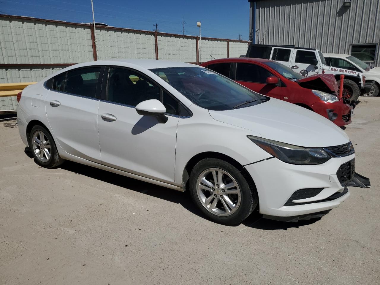 2017 Chevrolet Cruze VIN 1G1BE5SM5H7226022 Copart auction photo, front end damage thumbnail 4