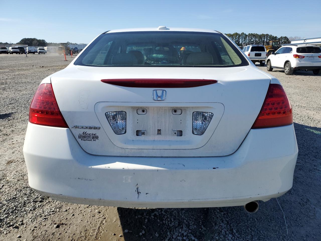 2007 Honda Accord VIN 1HGCM56887A019929 Copart auction photo, front end damage thumbnail 6