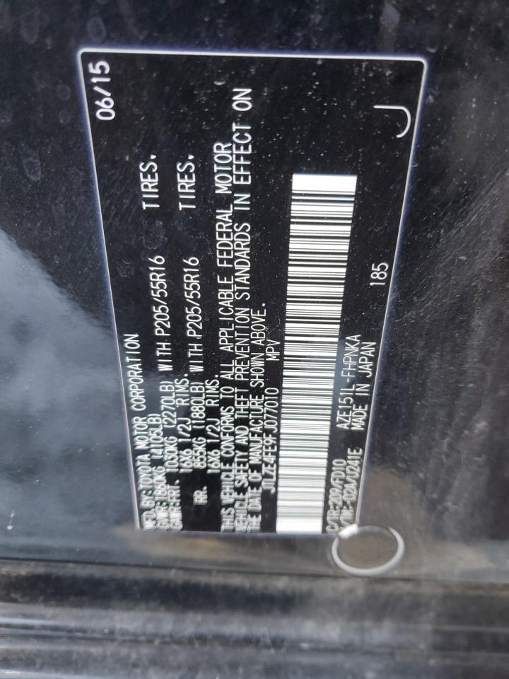 2015 Toyota xB VIN JTLZE4FE9FJ077010 Copart auction photo, front end damage thumbnail 13