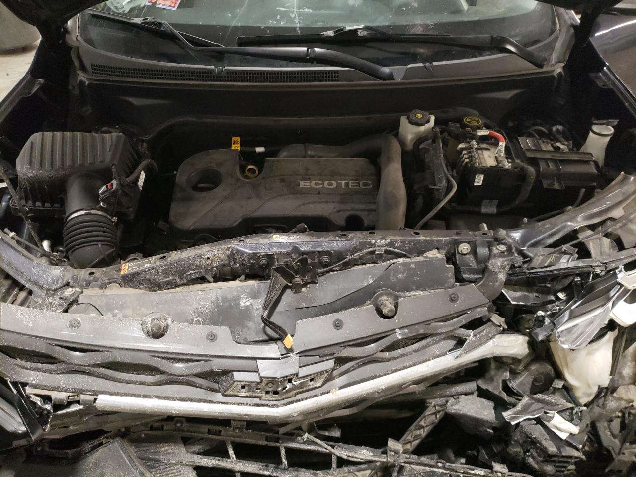 2020 Chevrolet Equinox VIN 3GNAXUEV1LS501933 Copart auction photo, front end damage thumbnail 12