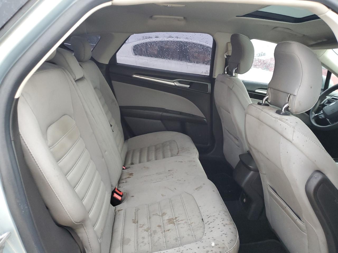 2014 Ford Fusion VIN 3FA6P0UU5ER184271 Copart auction photo, undercarriage damage thumbnail 10