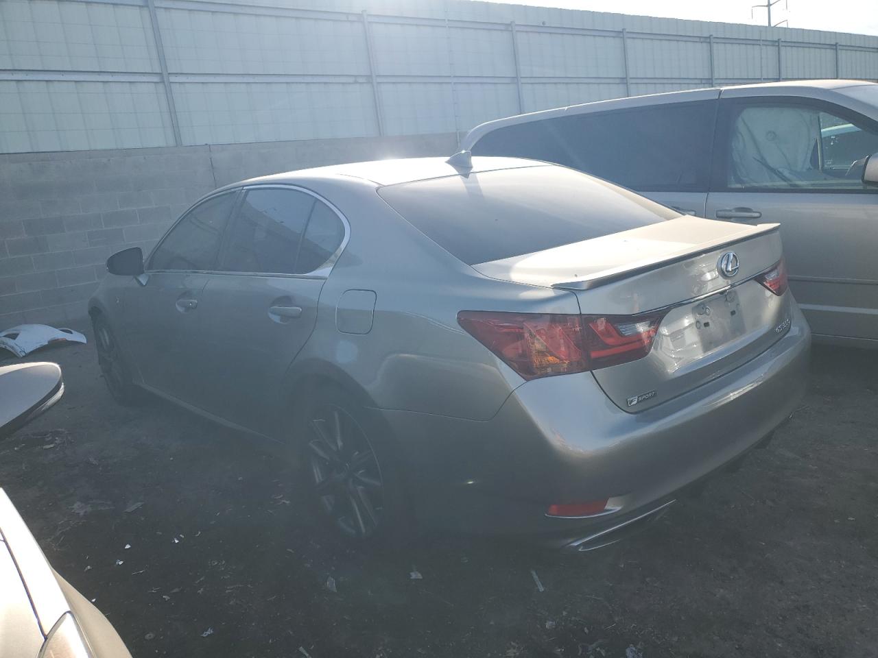 2015 Lexus GS VIN JTHBE1BL6FA004398 Copart auction photo, front end damage thumbnail 2