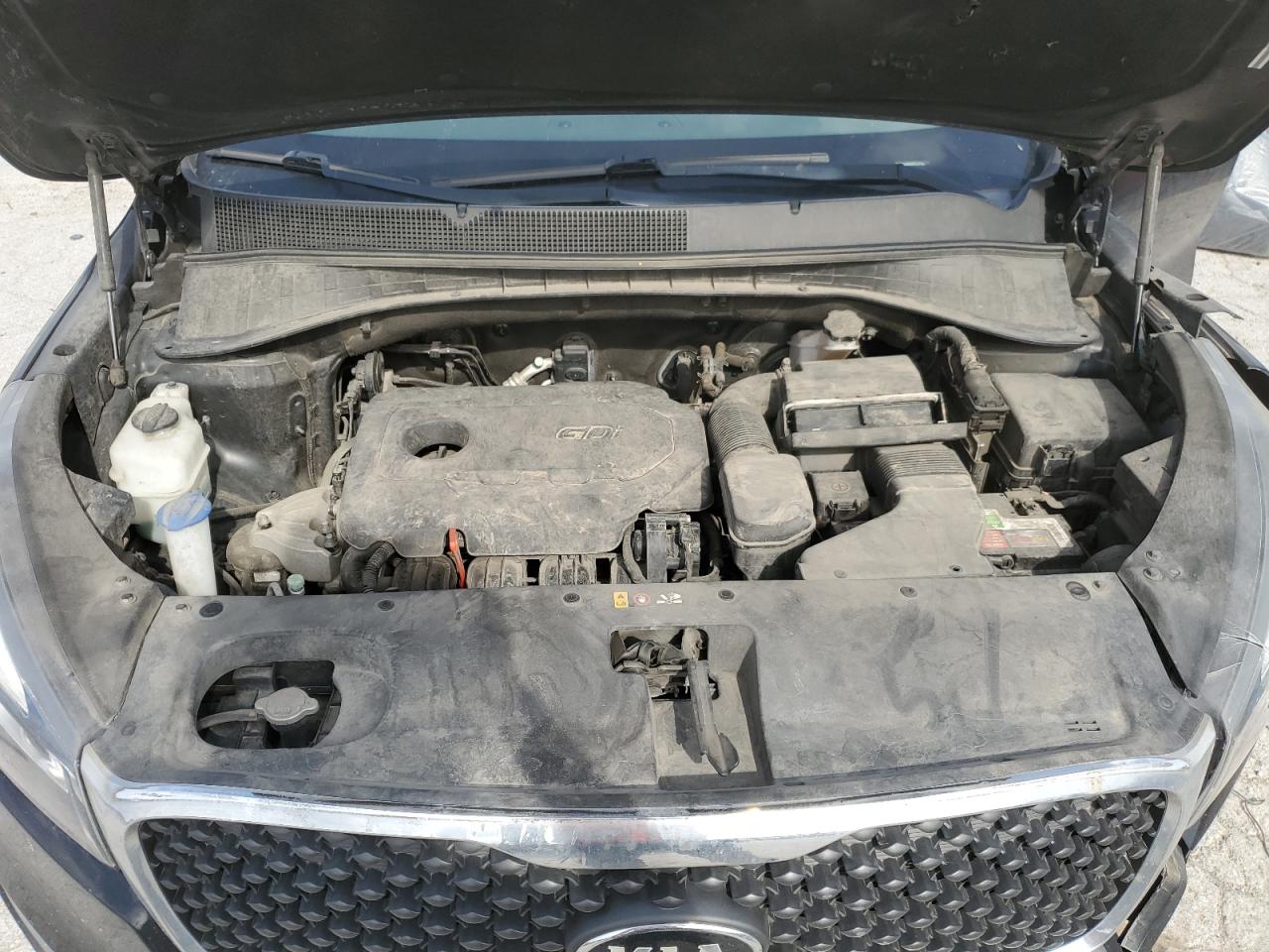 2016 KIA Sorento VIN 5XYPG4A34GG011372 Copart auction photo, front end / vandalism damage thumbnail 13
