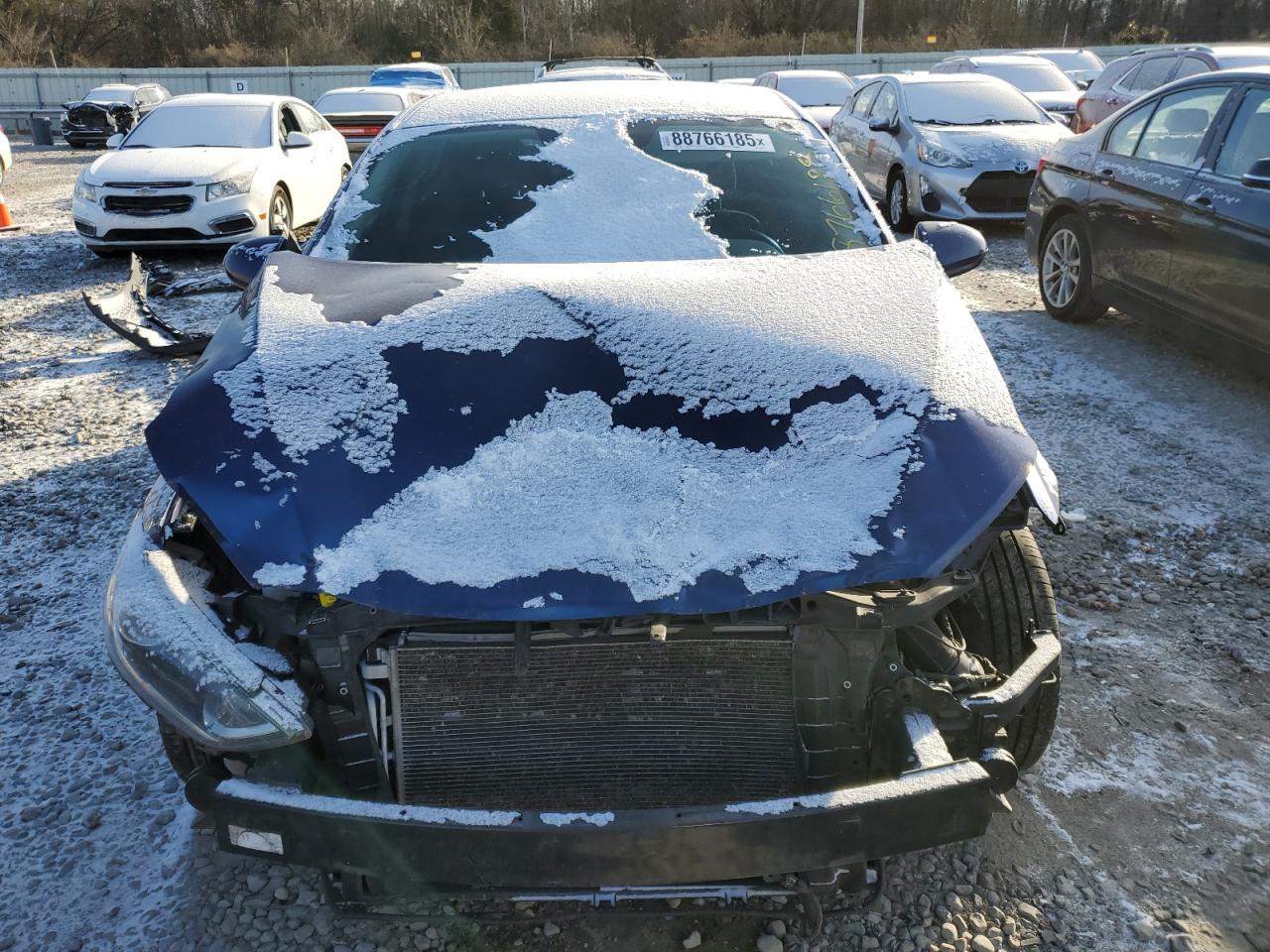 2017 Hyundai Elantra VIN 5NPD84LF0HH190284 Copart auction photo, front end damage thumbnail 5