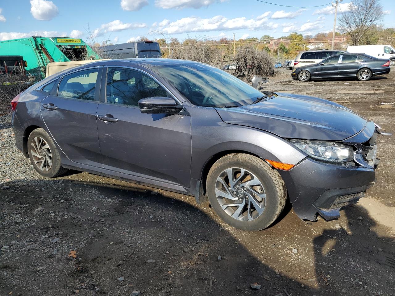2016 Honda Civic VIN 19XFC2F89GE239347 Copart auction photo, front end / minor dent/scratches damage thumbnail 4