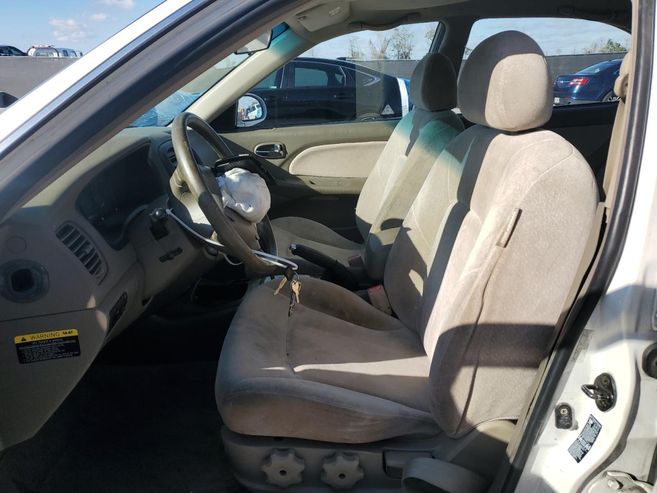 2003 Hyundai Sonata VIN KMHWF25H33A907483 Copart auction photo, front end / side damage thumbnail 7
