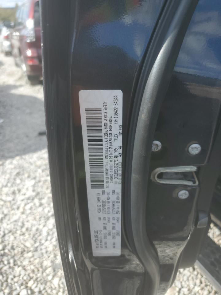 2016 RAM 2500 VIN 3C6UR5CL7GG173148 Copart auction photo, front end damage thumbnail 12