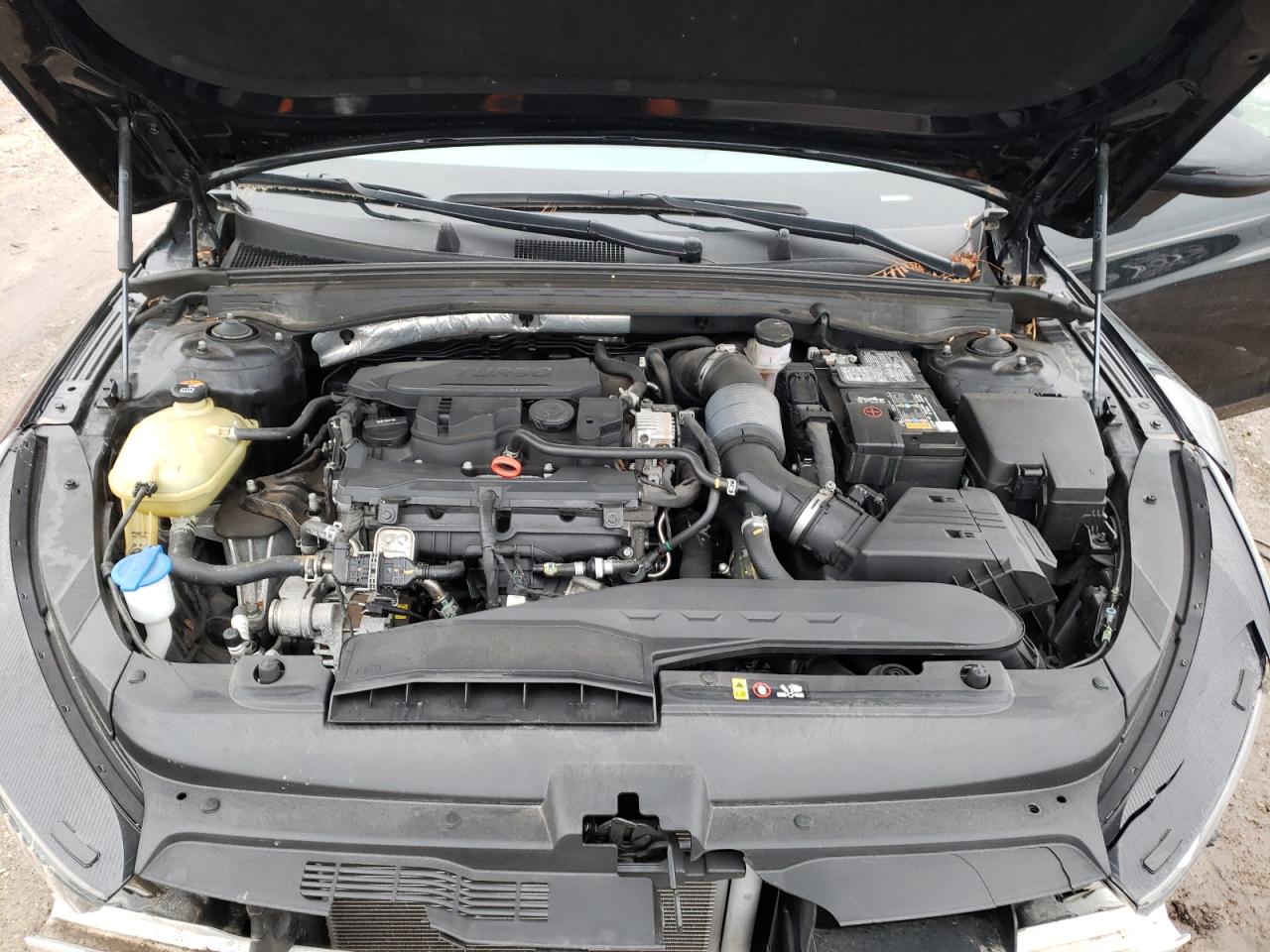 2021 KIA K5 VIN 5XXG24J21MG027700 Copart auction photo, front end / side damage thumbnail 12