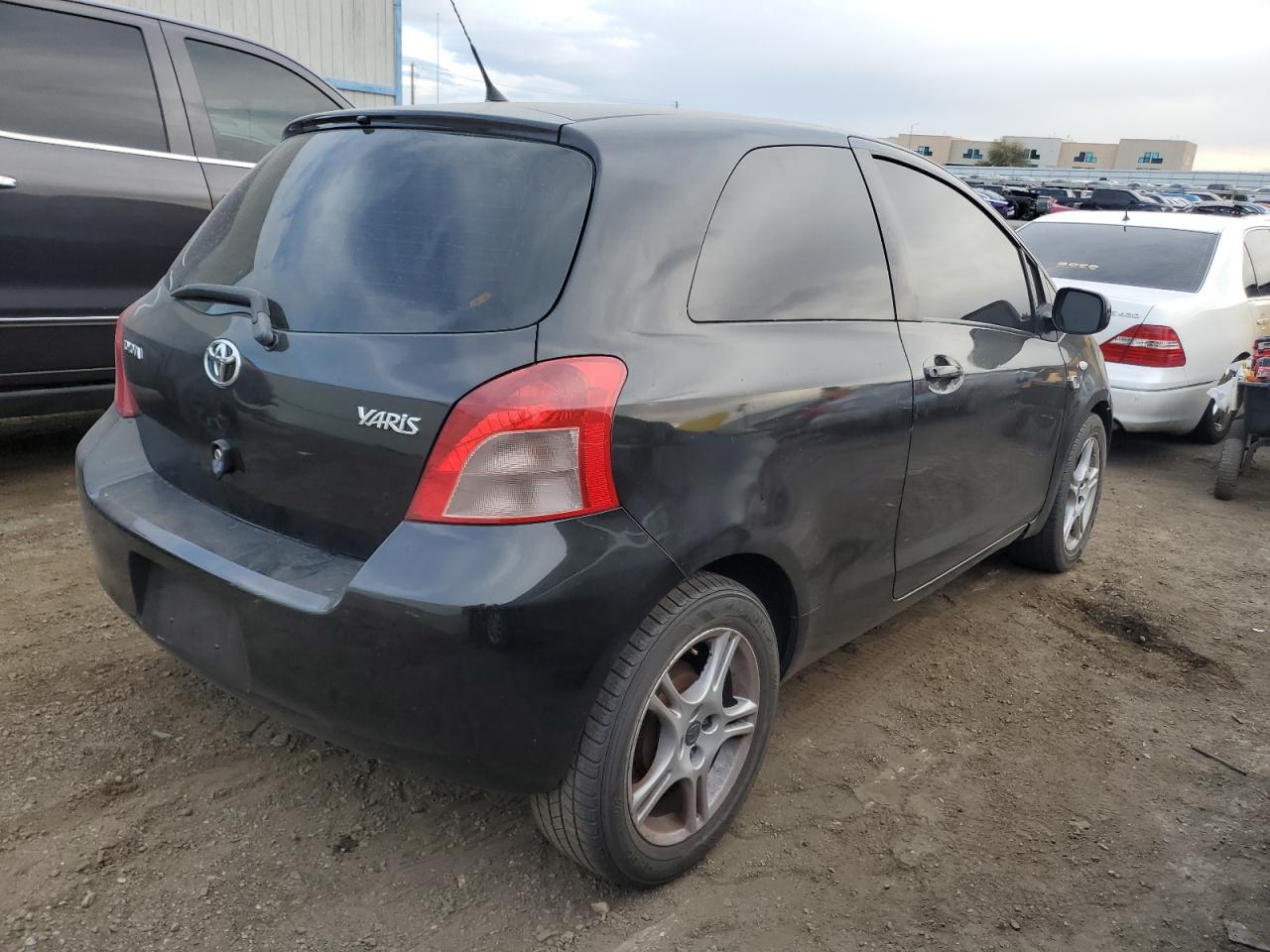 2007 Toyota Yaris VIN JTDJT923875089126 Copart auction photo, mechanical damage thumbnail 3