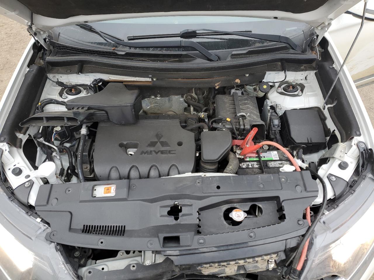 2020 Mitsubishi Outlander VIN JA4AZ3A3XLZ034445 Copart auction photo, front end damage thumbnail 14
