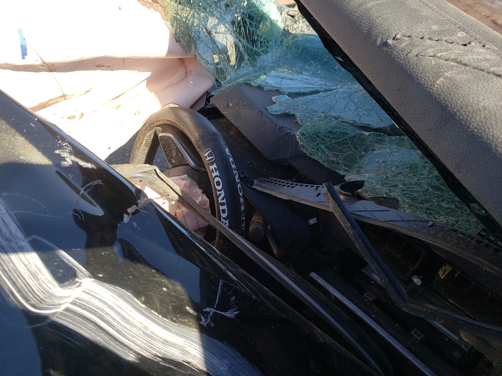 2018 Honda CR-V VIN 2HKRW2H84JH659165 Copart auction photo, rollover / mechanical damage thumbnail 9