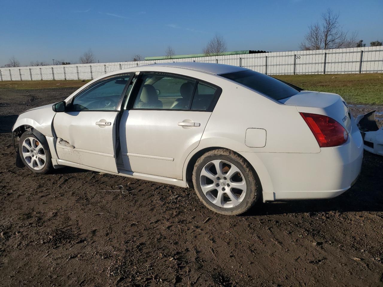 2007 Nissan Maxima VIN 1N4BA41E57C833833 Copart auction photo, front end / side damage thumbnail 2