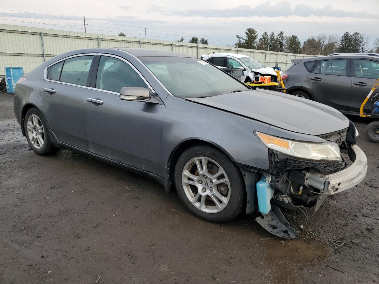 2009 Acura TL VIN 19UUA86539A012961 Copart auction photo, front end damage thumbnail 4