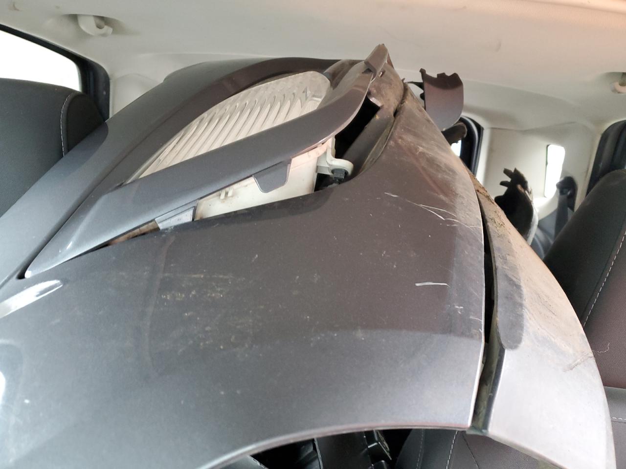 2020 Ford EcoSport VIN MAJ6S3GLXLC376025 Copart auction photo, undercarriage / front end damage thumbnail 10