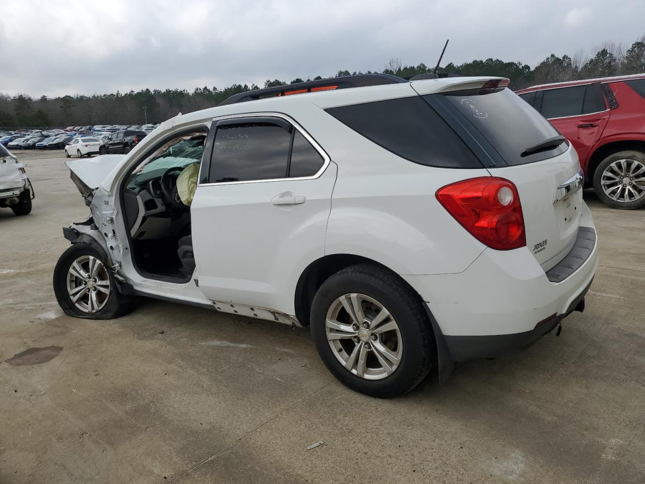 2015 Chevrolet Equinox VIN 2GNALBEKXF1117610 Copart auction photo, front end / side damage thumbnail 2
