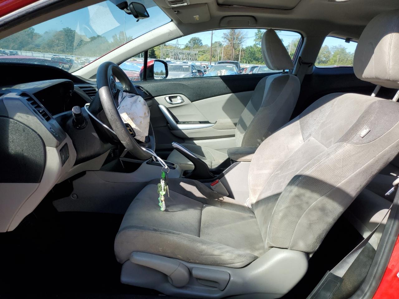 2012 Honda Civic VIN 2HGFG3B83CH517529 Copart auction photo, front end damage thumbnail 7