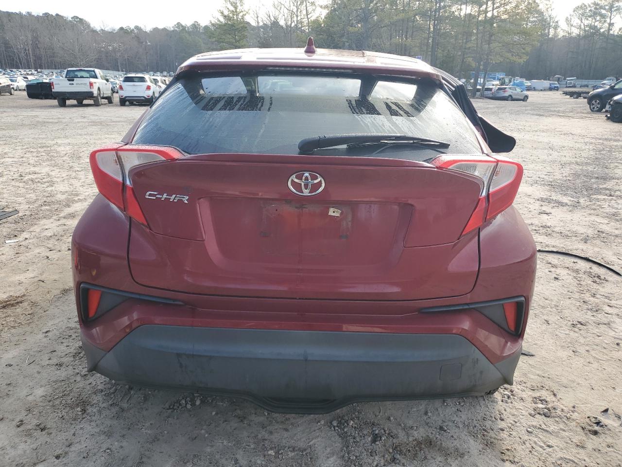 2019 Toyota C-HR VIN JTNKHMBX9K1056515 Copart auction photo, side damage thumbnail 6