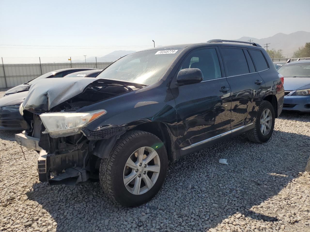 2013 Toyota Highlander VIN 5TDBK3EH8DS216412