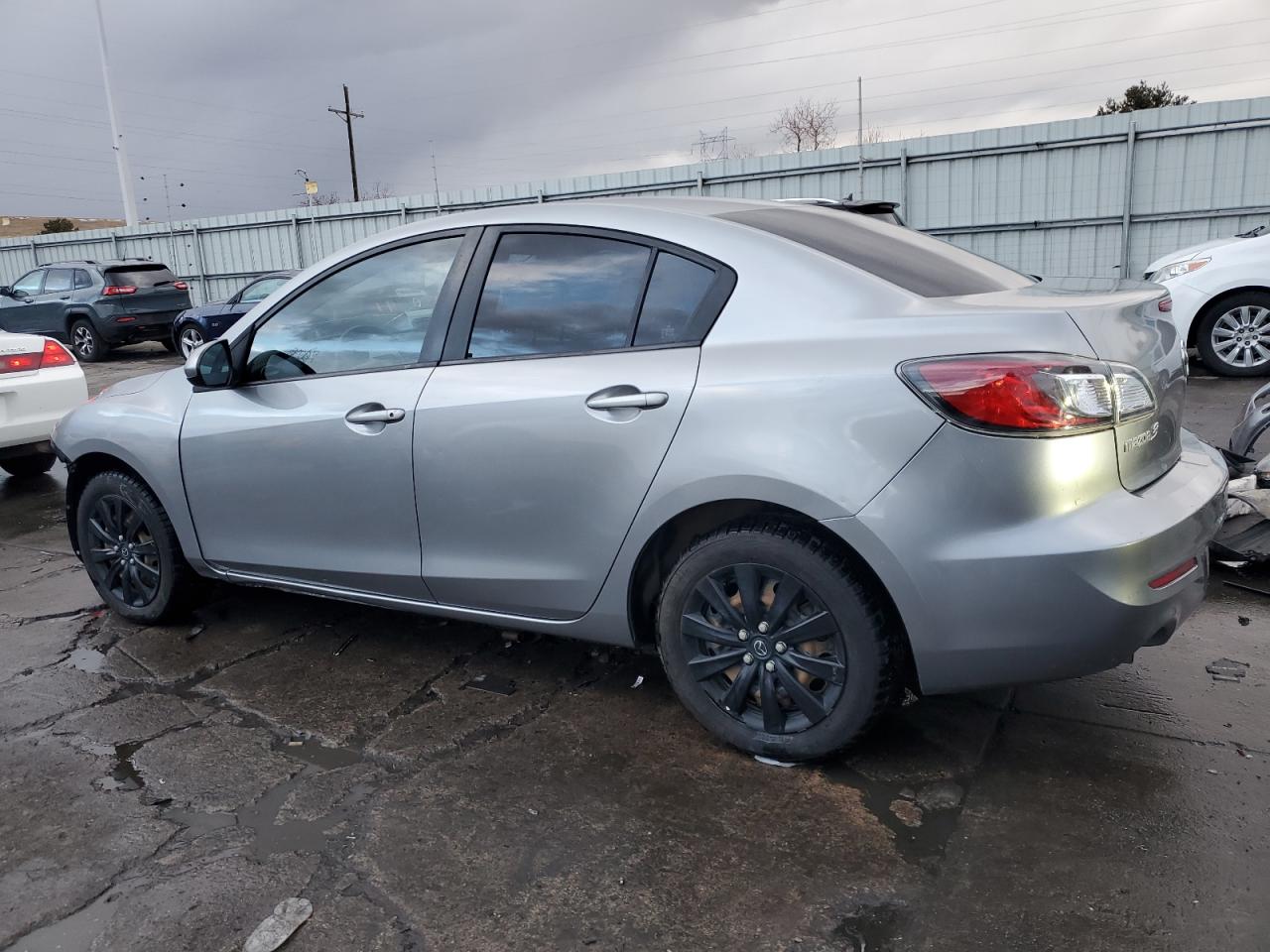 2013 Mazda 3 VIN JM1BL1UP4D1798029 Copart auction photo, front end / side damage thumbnail 2