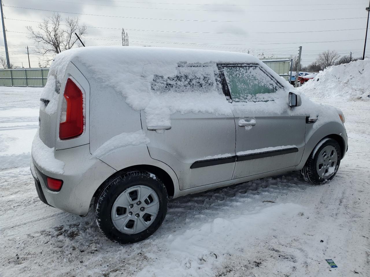 2013 KIA Soul VIN KNDJT2A59D7770308 Copart auction photo, front end damage thumbnail 3