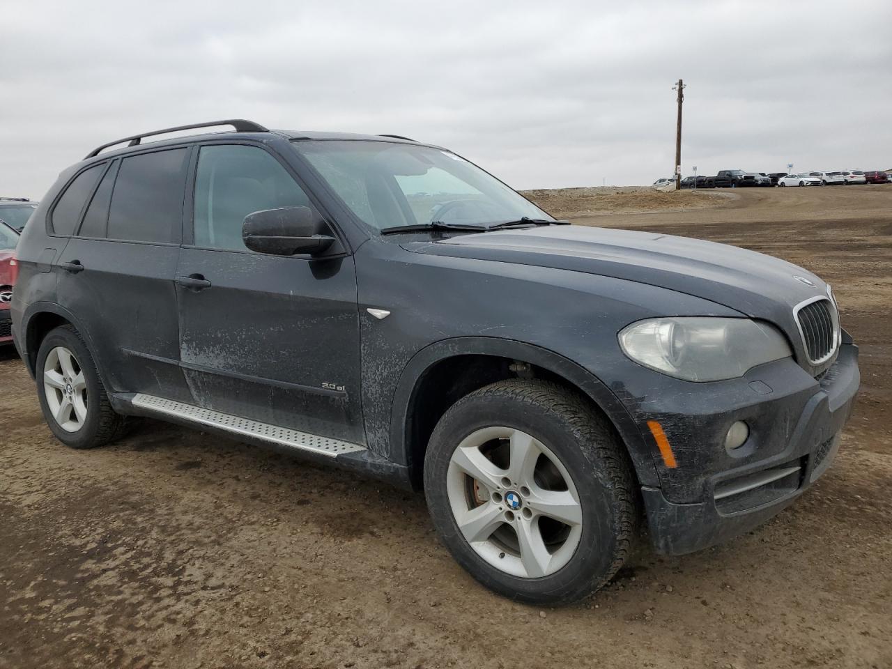 2008 BMW X5 VIN 5UXFE43528L027378 Copart auction photo, rear end / front end damage thumbnail 4