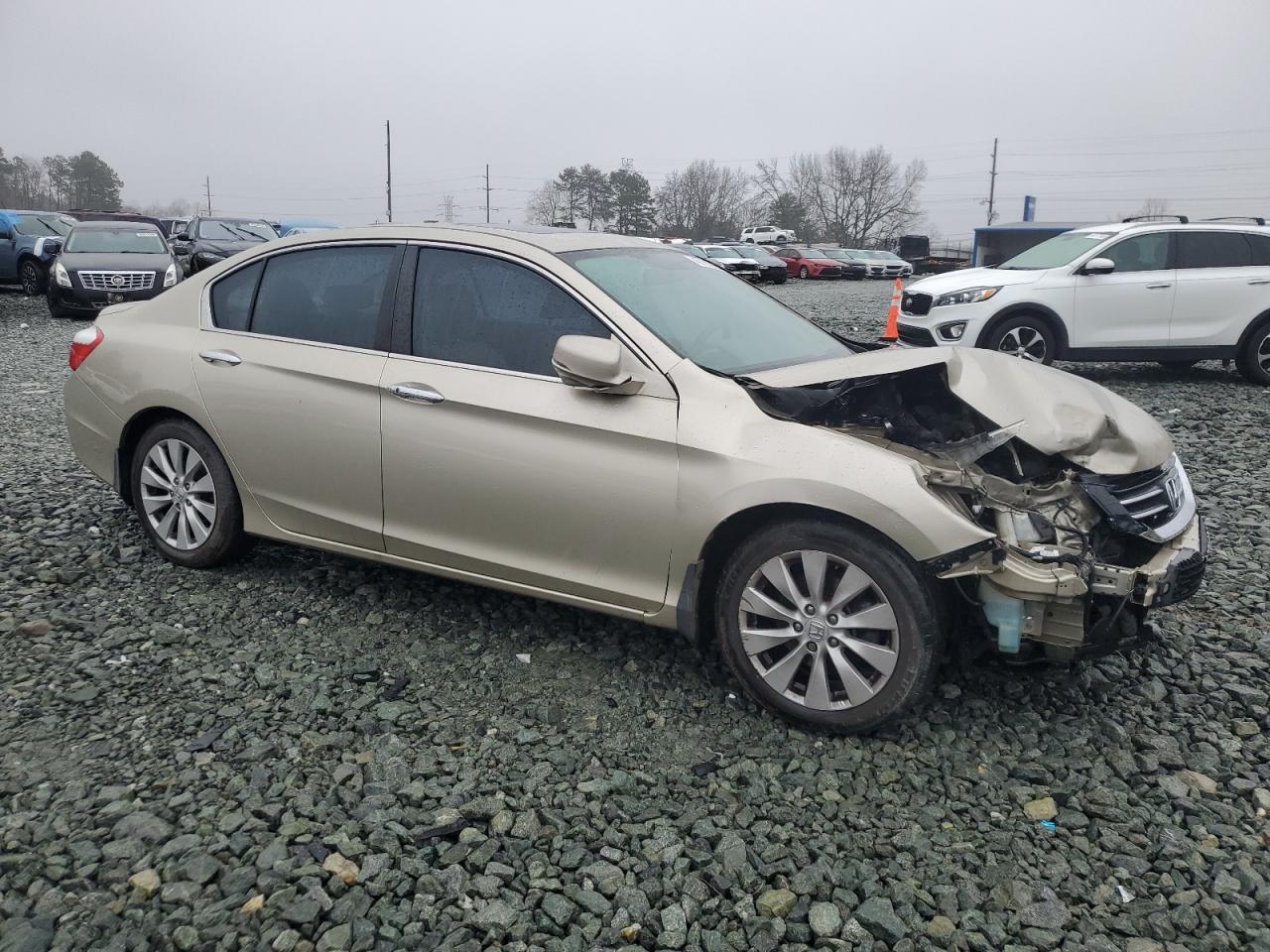2014 Honda Accord VIN 1HGCR2F75EA034795 Copart auction photo, front end / minor dent/scratches damage thumbnail 4