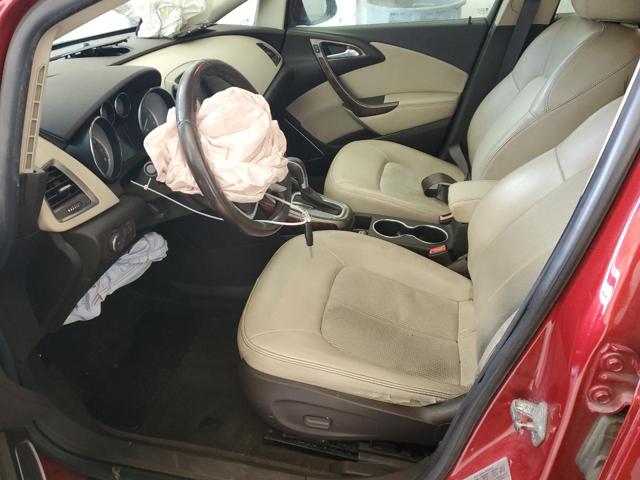 2012 Buick Verano VIN 1G4PR5SK8C4176125 Copart auction photo, front end / undercarriage damage thumbnail 7