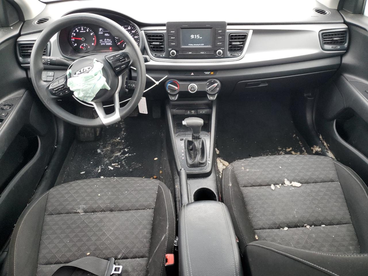 2018 KIA Rio VIN 3KPA24AB2JE053538 Copart auction photo, rear end / front end damage thumbnail 8