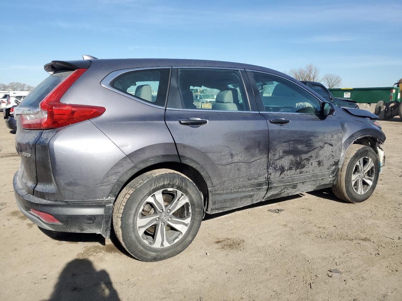 2017 Honda CR-V VIN 5J6RW6H30HL005078 Copart auction photo, front end damage thumbnail 3