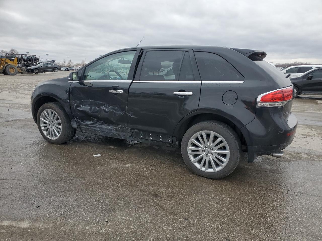 2013 Lincoln MKX VIN 2LMDJ8JK1DBL43451 Copart auction photo, side damage thumbnail 2