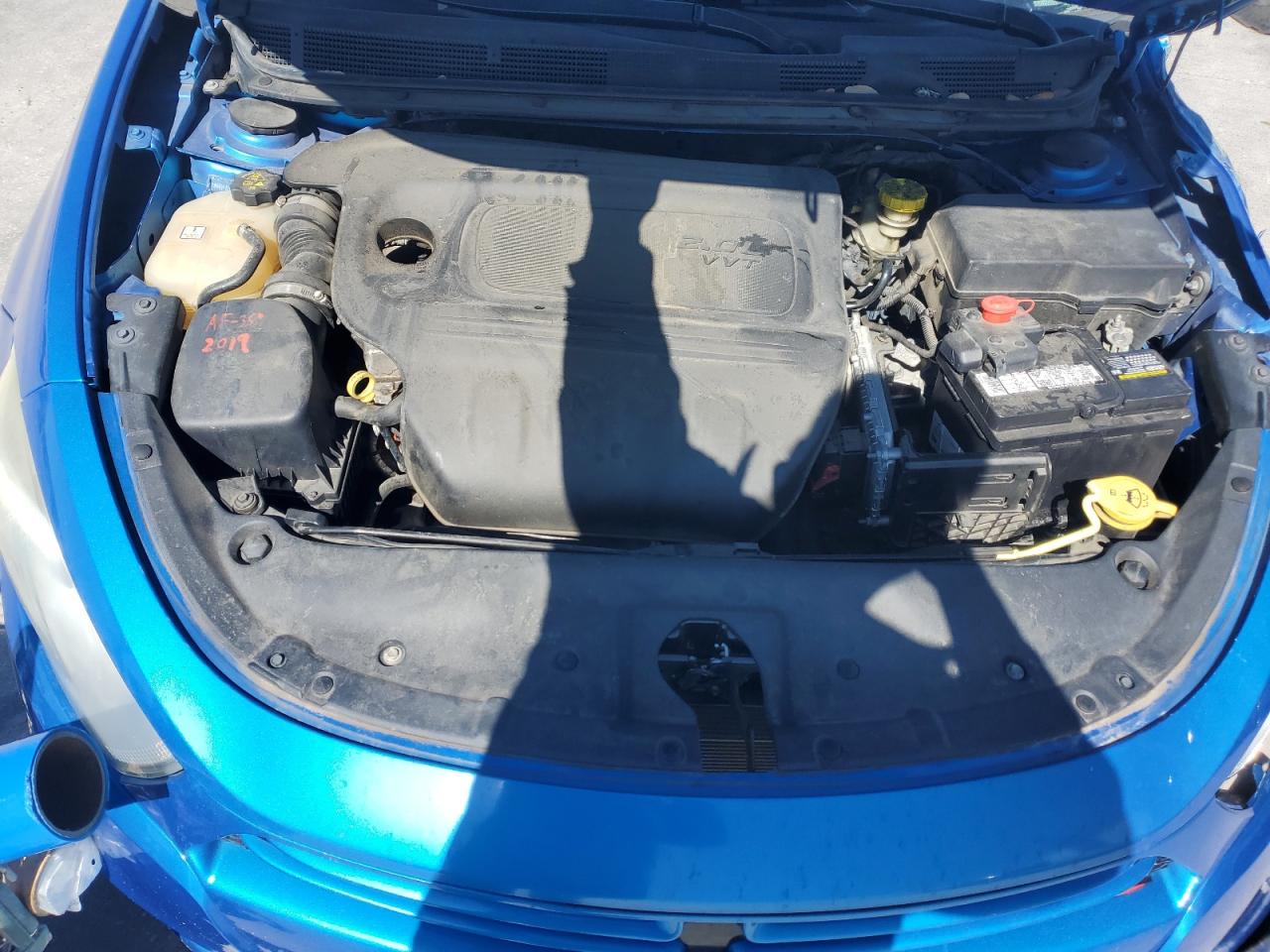 2016 Dodge Dart VIN 1C3CDFAA9GD540322 Copart auction photo, front end / side damage thumbnail 11