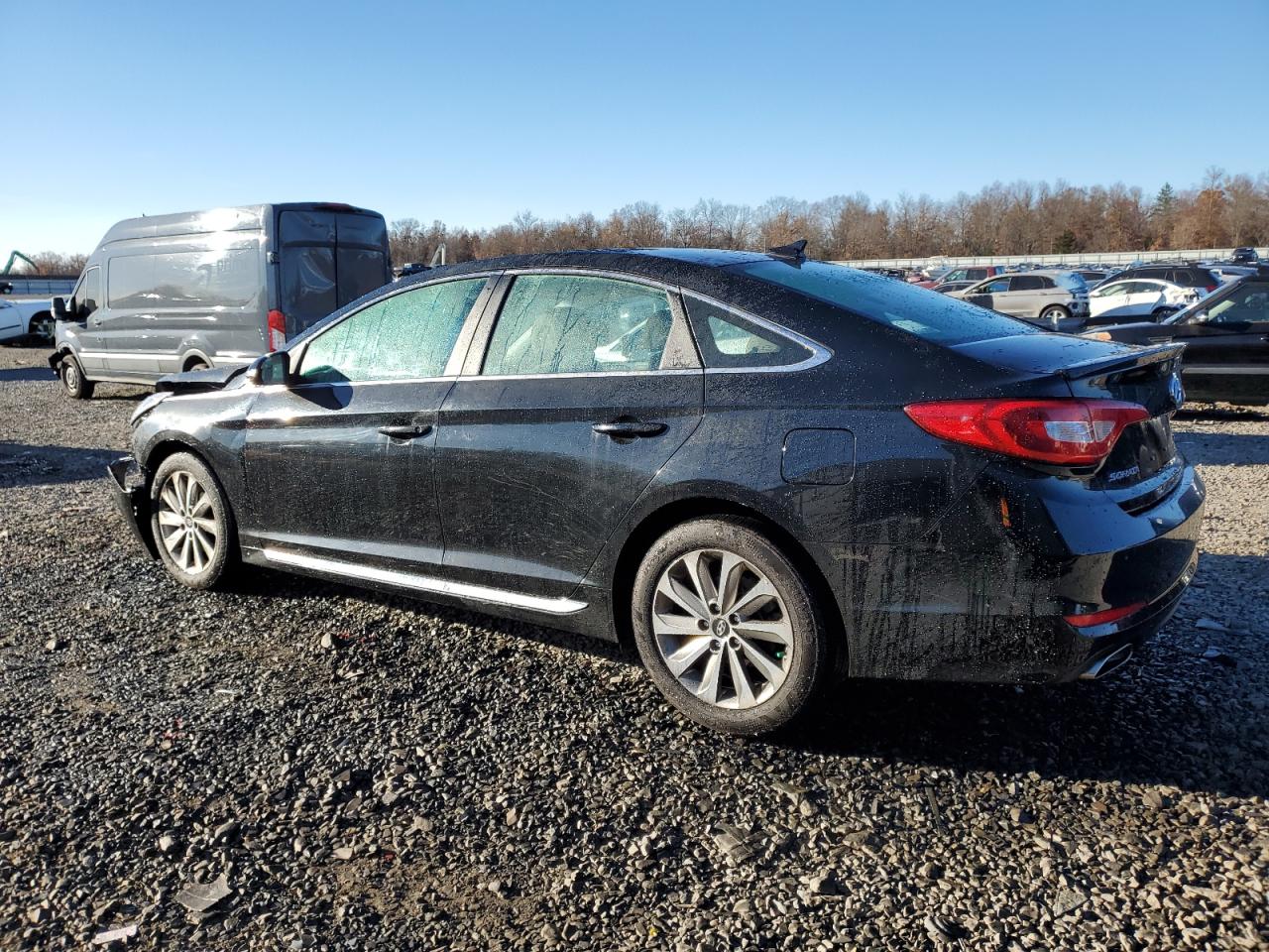 2016 Hyundai Sonata VIN 5NPE34AFXGH360798 Copart auction photo, front end damage thumbnail 2