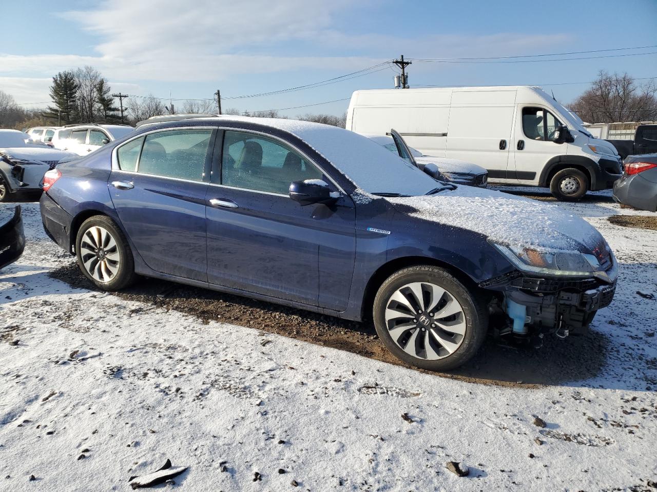 2015 Honda Accord VIN 1HGCR6F54FA012634 Copart auction photo, rear end / side damage thumbnail 4