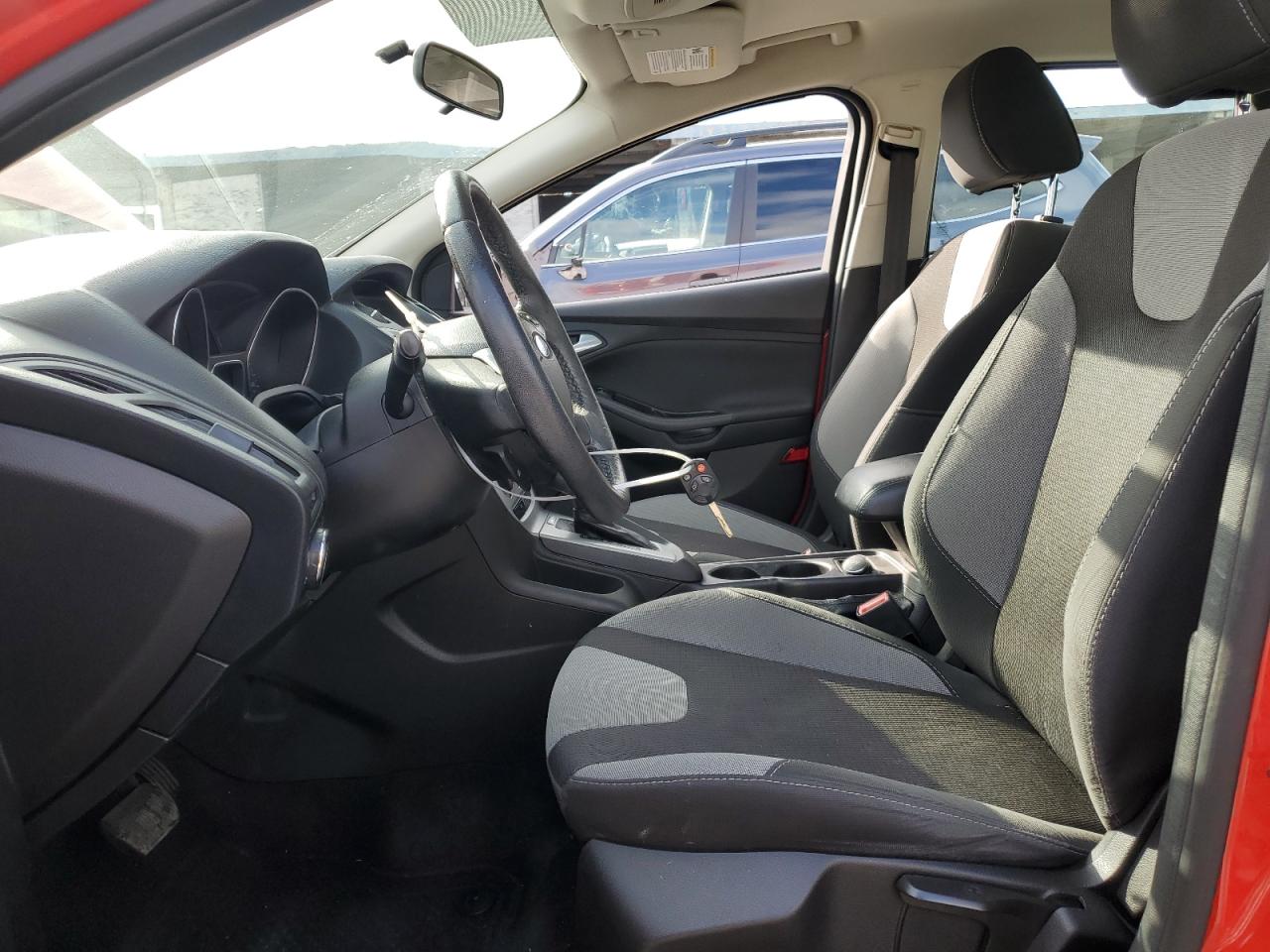 2014 Ford Focus VIN 1FADP3F28EL432158 Copart auction photo, rear end damage thumbnail 7