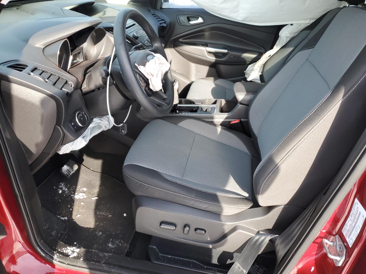 2017 Ford Escape VIN 1FMCU9GD9HUA74600 Copart auction photo, front end / side damage thumbnail 7