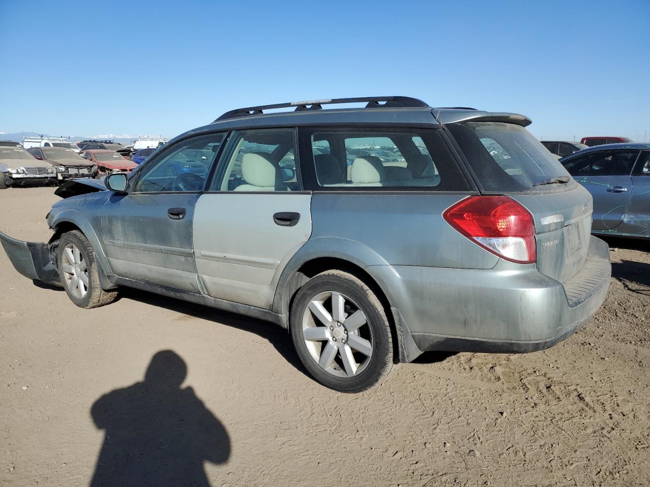 2009 Subaru Outback VIN 4S4BP61C097338711 Copart auction photo, front end / side damage thumbnail 2
