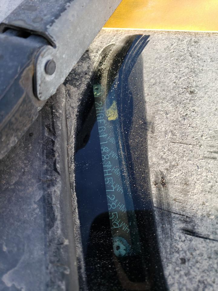 2007 Honda Civic VIN 2HGFG11887H572859 Copart auction photo, all over damage thumbnail 14