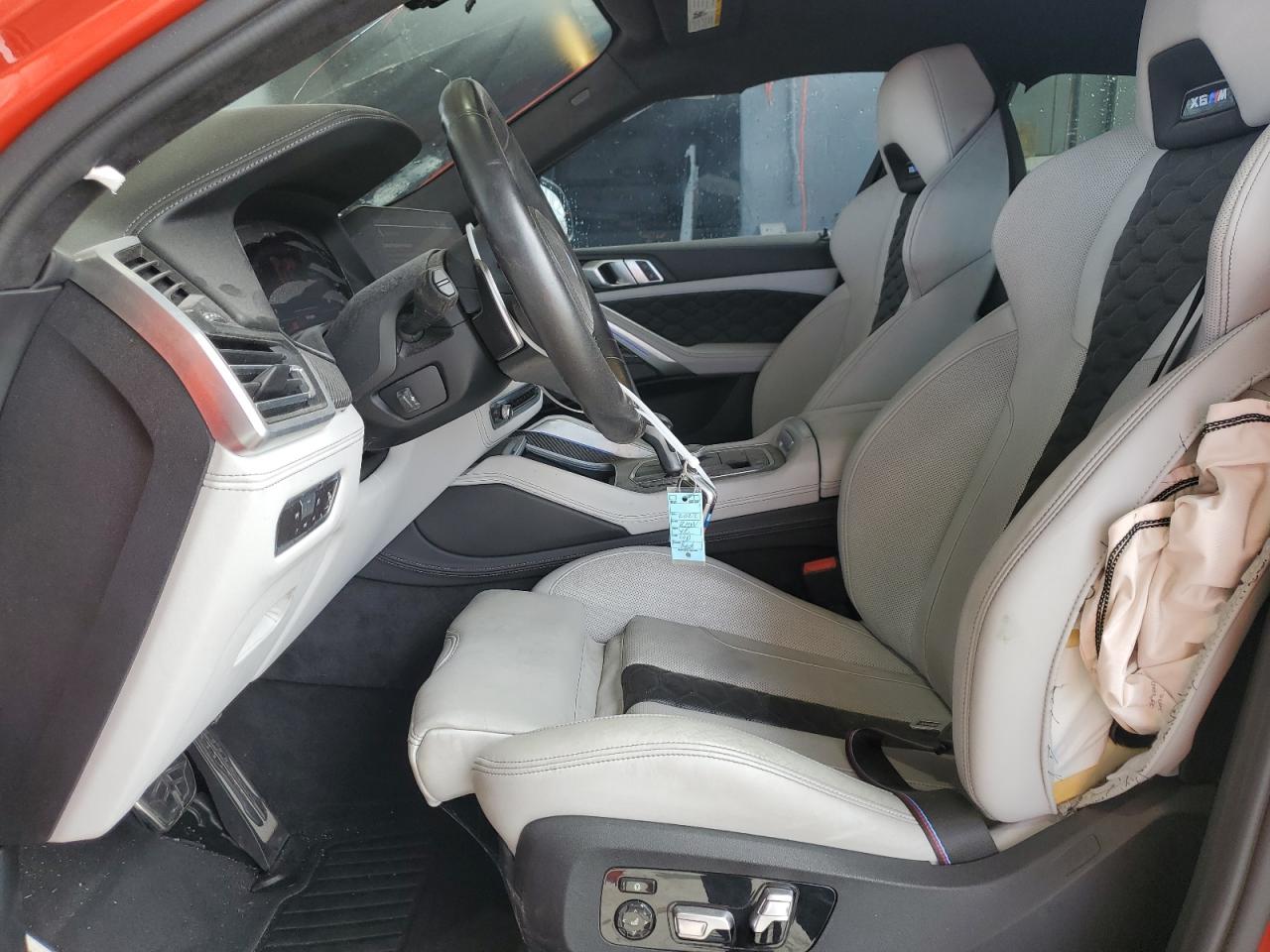 2021 BMW X6 VIN 5YMCY0C0XM9H79257 Copart auction photo, front end / rear end damage thumbnail 7