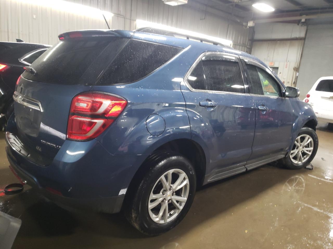 2016 Chevrolet Equinox VIN 2GNFLFEK0G6299223 Copart auction photo, front end / side damage thumbnail 3