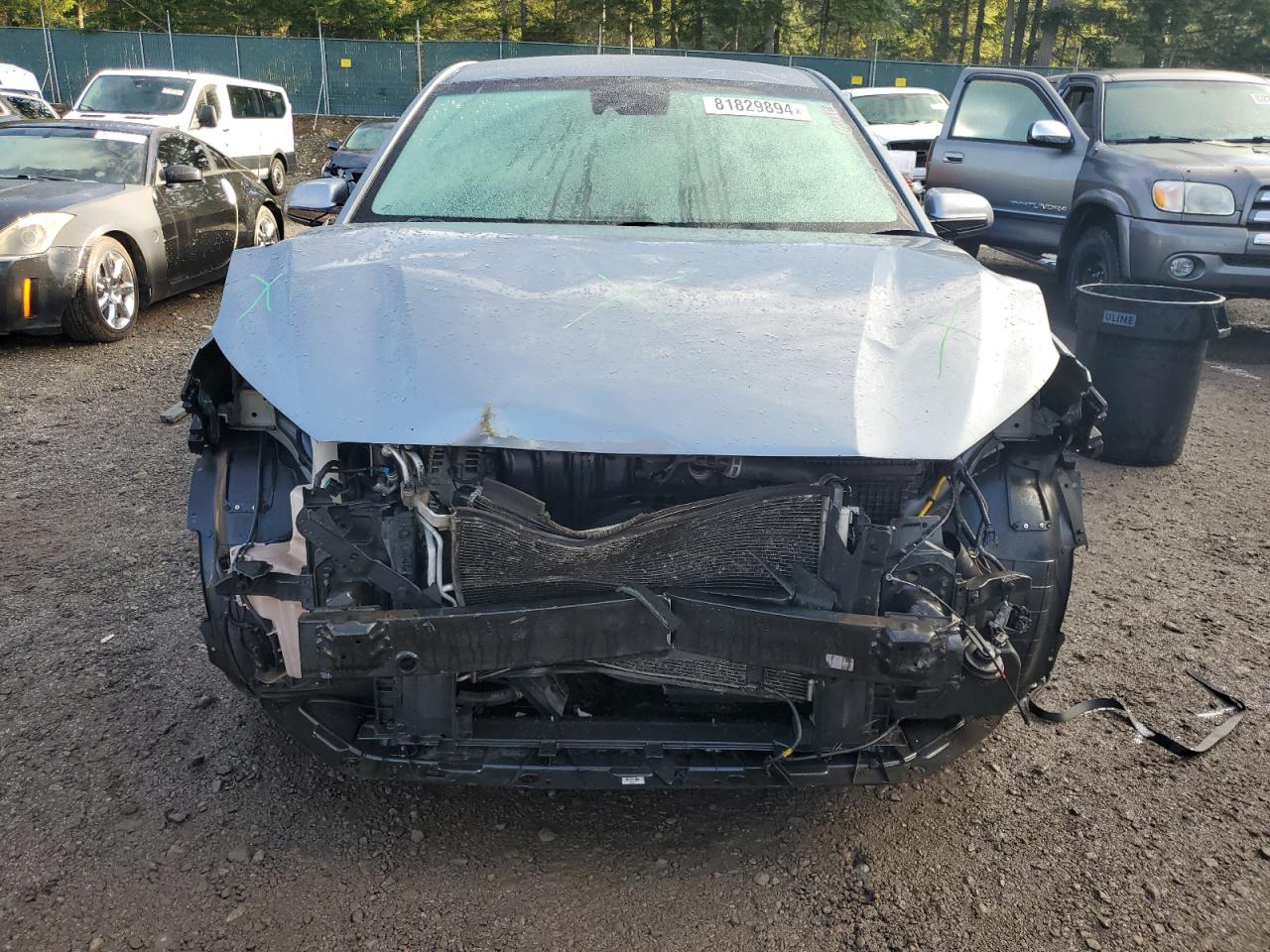 2019 Hyundai Kona VIN KM8K12AA6KU320472 Copart auction photo, front end damage thumbnail 6