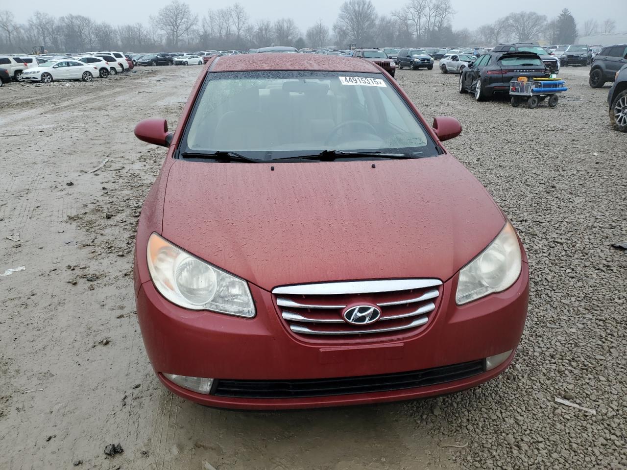 2010 Hyundai Elantra VIN KMHDU4AD1AU924516 Copart auction photo, rear end damage thumbnail 5